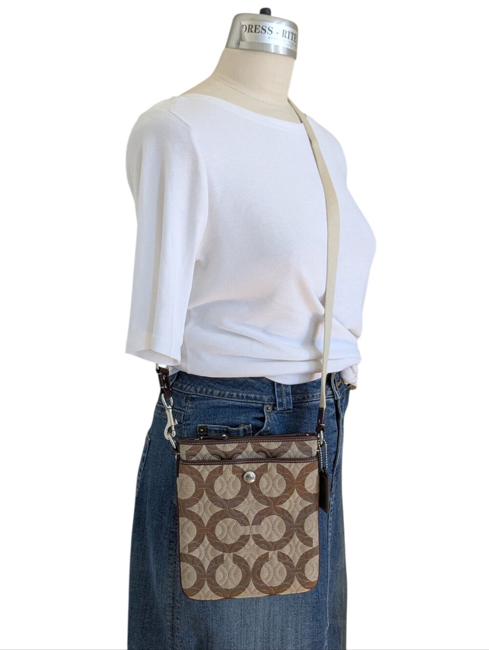 Coach Gramercy Signature Logo Crossbody